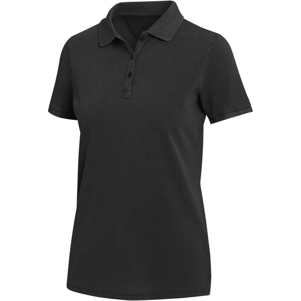 Logotrade Logogeschenke das Foto: Calgary Poloshirt für Damen im Washed Look, 200 g/m2