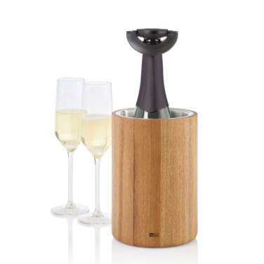 Logotrade Firmengeschenke das Foto: AdHoc Gusto Champagner-Verschluss