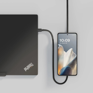 Logotrade Logogeschenke das Foto: Zens Ladekabel USB C-C Pro 2