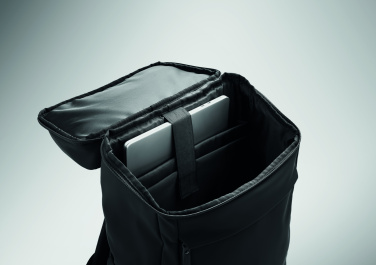 Logotrade Firmengeschenke das Foto: 15" PU Laptop-Rucksack