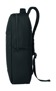 Logotrade Werbeartikel das Foto: 15" PU RPET Laptop-Rucksack