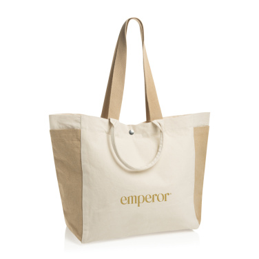 Logotrade Firmengeschenke das Foto: BEAU AWARE™ Allround-Shopper aus rec. Canvas 400gr/m²