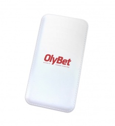 Powerbank with Olybet logo