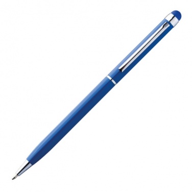 Logotrade corporate gifts photo of: Ball pen with touch pen 'New Orleans'  color blue