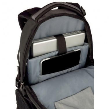 Logotrade promotional gift image of: TRANSIT 16` computer backpack 64014010  color black