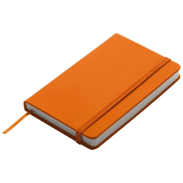 Logotrade promotional items photo of: Notebook A6 Lübeck, orange