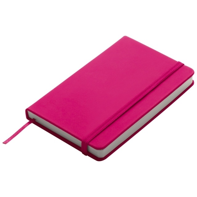 Logotrade promotional gifts photo of: Notebook A6 Lübeck, pink