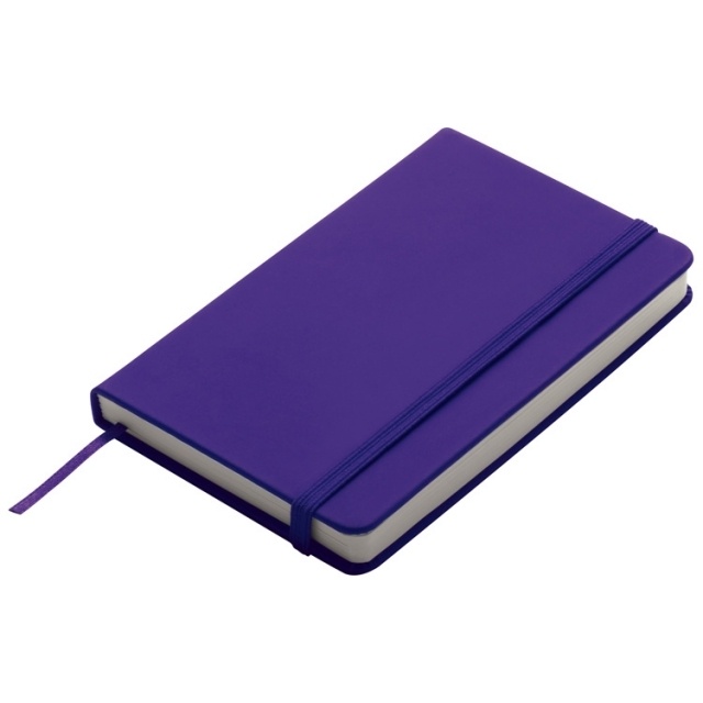 Logotrade promotional gift picture of: Notebook A6 Lübeck, purple