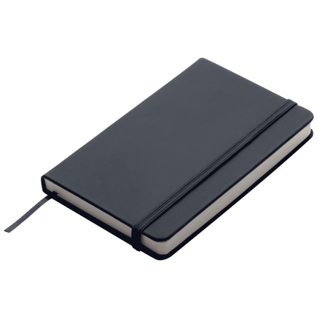 Logotrade advertising product picture of: Notebook A6 Lübeck, black