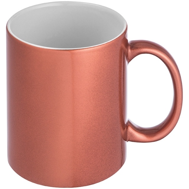 Logotrade promotional gifts photo of: Sublimation mug Alhambra, metallic red