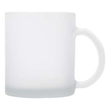 Logo trade promotional giveaways picture of: Glass coffee mug Geneva, transparent