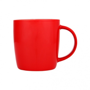 Logotrade promotional items photo of: Ceramic mug Martinez, red