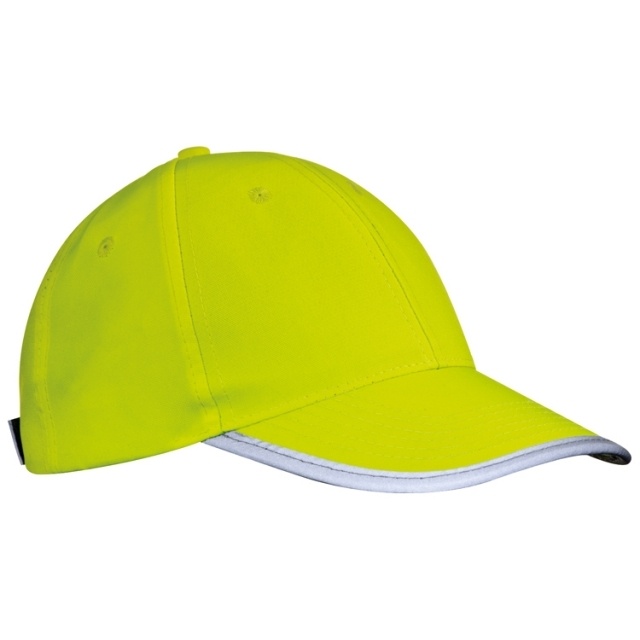 Logotrade promotional giveaway image of: Children's baseball cap 'Seattle', yellow