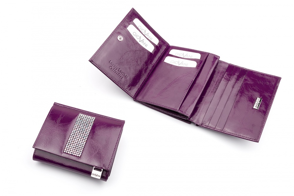 Logotrade promotional giveaway image of: Ladies wallet with Swarovski crystals CV 110