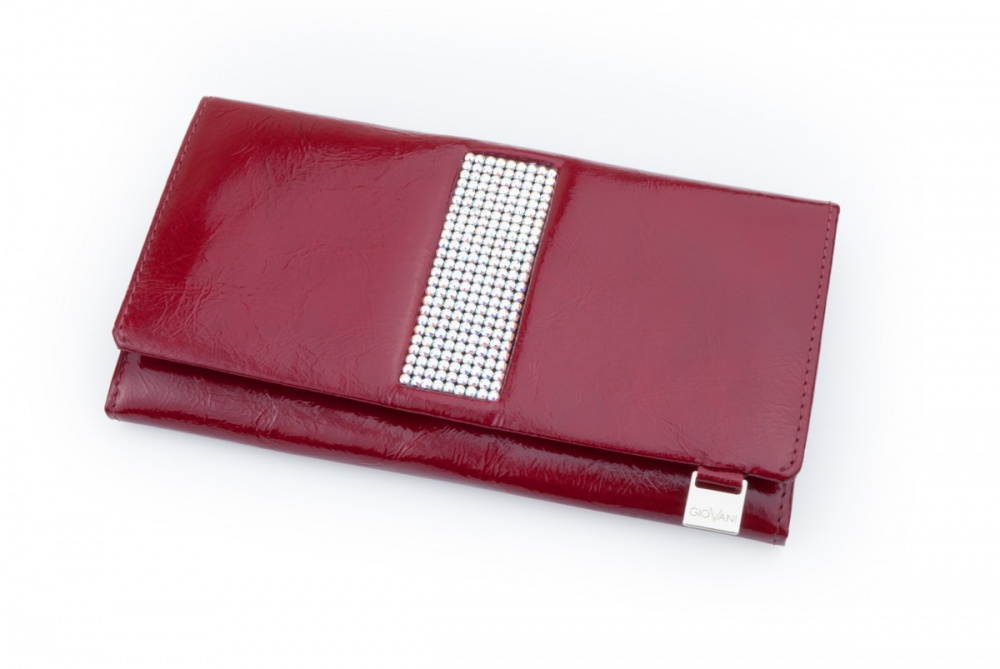 Logo trade promotional giveaway photo of: Ladies wallet with Swarovski crystals CV 150