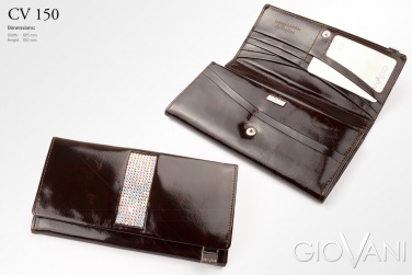 Logotrade promotional merchandise image of: Ladies wallet with Swarovski crystals CV 150