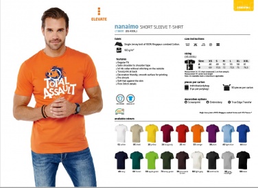 Logo trade advertising products picture of: T-shirt Nanaimo