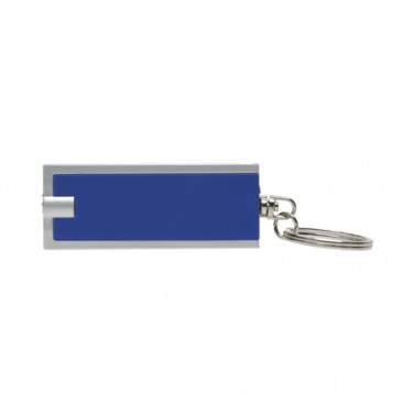 Logotrade promotional item picture of: Plastic key ring 'Bath'  color blue