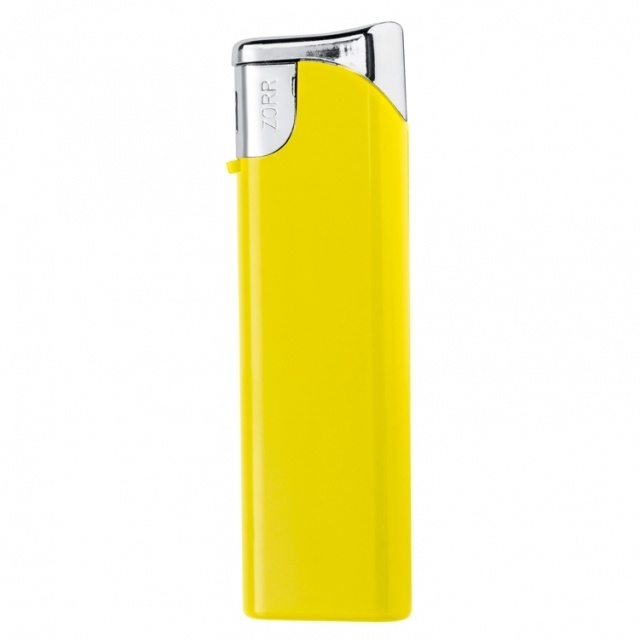 Logotrade promotional giveaways photo of: Electronic lighter 'Knoxville'  color yellow