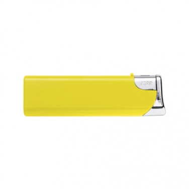 Logo trade promotional item photo of: Electronic lighter 'Knoxville'  color yellow