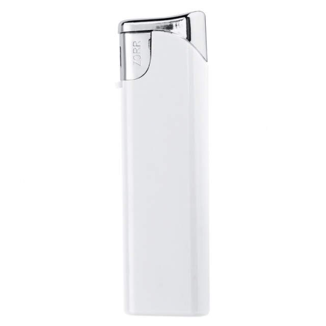 Logo trade advertising products picture of: Electronic lighter 'Knoxville'  color white