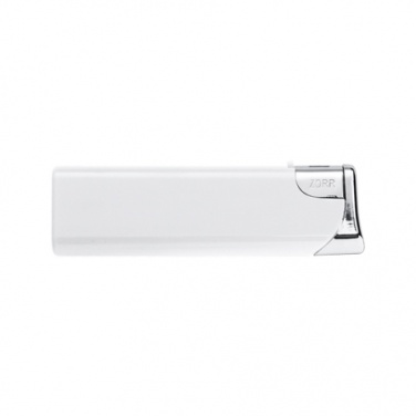 Logotrade corporate gift image of: Electronic lighter 'Knoxville'  color white