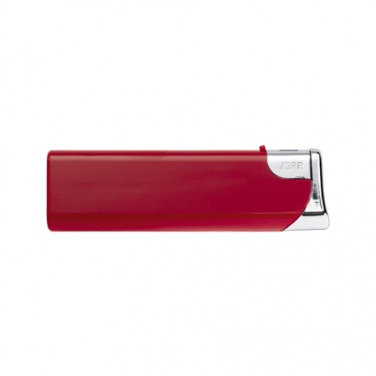 Logo trade promotional merchandise picture of: Electronic lighter 'Knoxville'  color red