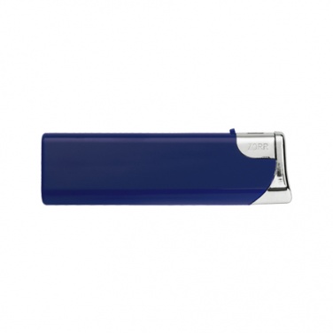 Logo trade promotional items image of: Electronic lighter 'Knoxville'  color blue