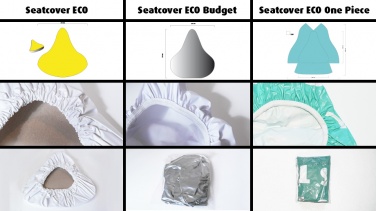 Logotrade business gift image of: Seatcover Eco BUDGET with reflector