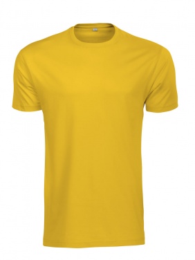 Logo trade promotional product photo of: T-shirt Rock T yellow