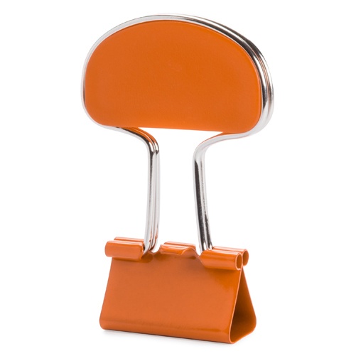 Logotrade promotional gift picture of: Note clip, orange