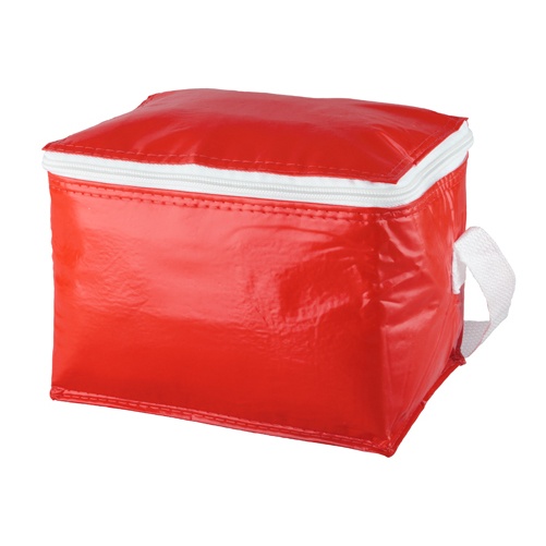 Logotrade business gift image of: cooler bag AP731486-05 red