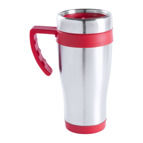 Logo trade promotional giveaway photo of: thermo mug AP781216-05 red