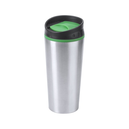 Logotrade business gift image of: thermo mug AP781393-07 green