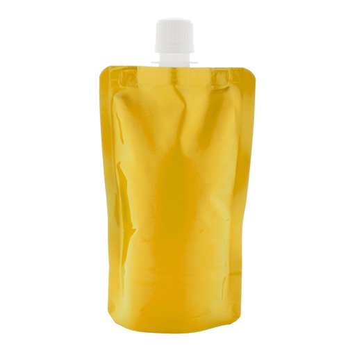 Logo trade business gifts image of: mini sport bottle AP791330-02 yellow