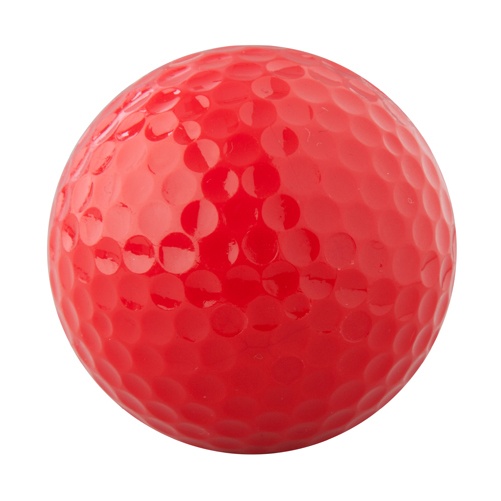 Logo trade promotional merchandise picture of: golf ball AP741337-05 red