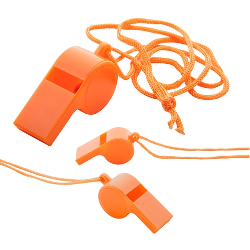 Logo trade advertising products image of: whistle AP810376-03 orange