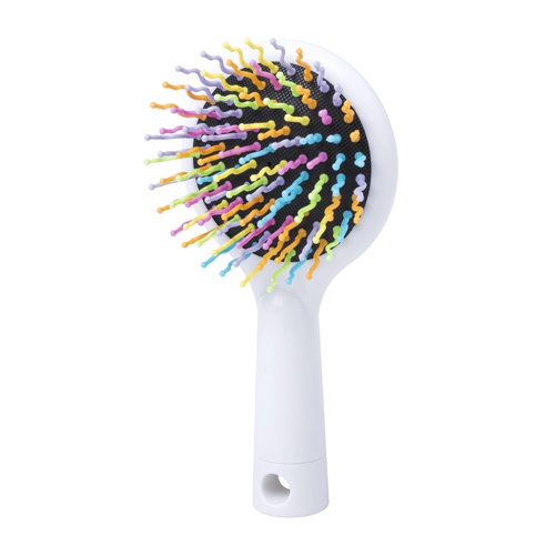 Logotrade corporate gifts photo of: hairbrush with mirror AP781435-01 white