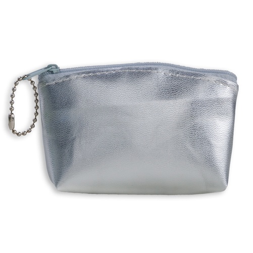 Logo trade promotional merchandise photo of: cosmetic bag AP731402-21 silver