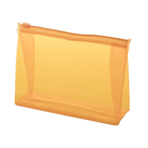 Logo trade promotional giveaways picture of: cosmetic bag AP781081-03 orange
