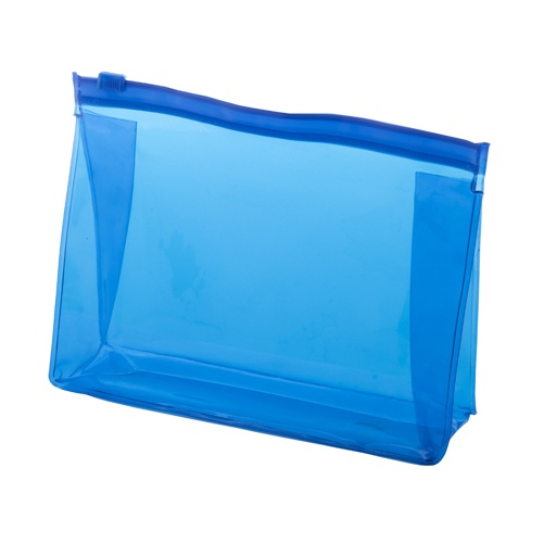 Logo trade business gift photo of: cosmetic bag AP781081-06 blue