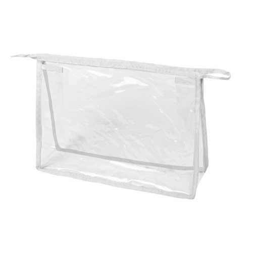 Logo trade promotional giveaway photo of: cosmetic bag AP741776-01 transparent