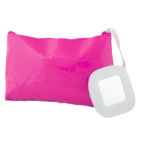 Logo trade promotional item photo of: cosmetic bag AP791458-25 pink