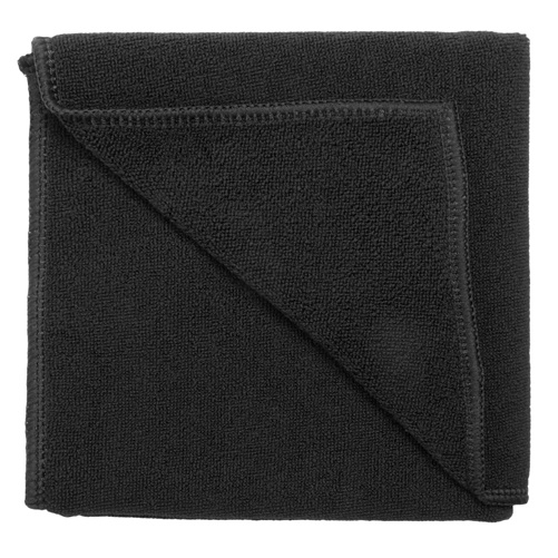 Logotrade promotional product picture of: Microfiber towel Kotto, black