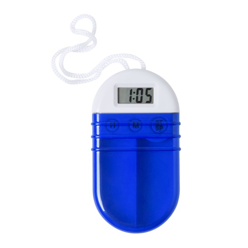 Logotrade promotional gift image of: pillbox AP781286-06 blue