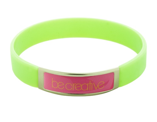 Logotrade promotional product image of: Wristband AP809393-07, light green