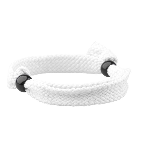 Logotrade promotional gift image of: Textile bracelet, white