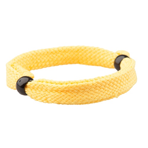 Logotrade promotional merchandise picture of: Textile bracelet, yellow