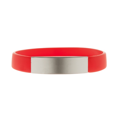 Logotrade corporate gift image of: Wristband AP809399-05, red