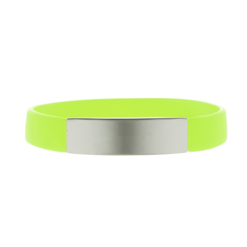 Logo trade promotional giveaways image of: Wristband AP809399-71, light green